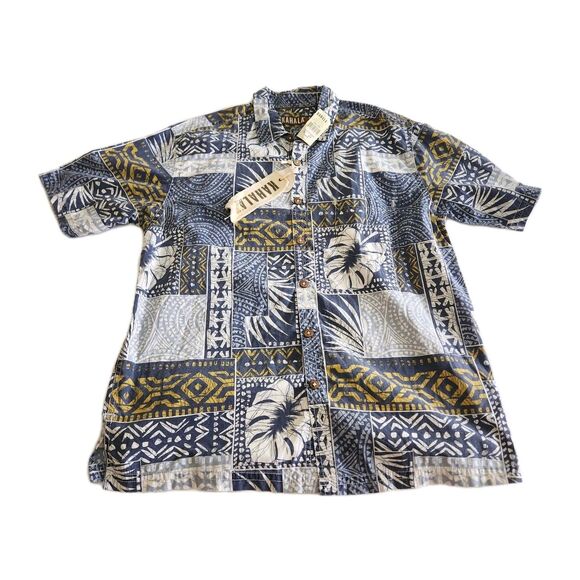 Kahala 1936 New With Tags Bali Hawaiian Shirt Made In Hawaii Men Size Large - Picture 8 of 16